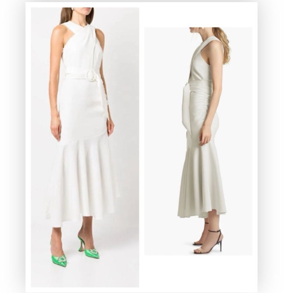 SACHIN & BABI Naomi Cross Neck Dress with belt NWT  $495